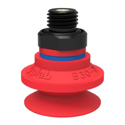 0101431 - VENTOSA B30 1F SIL VM CON RET 1/4 MACHO C/ FILTRO B30-2.20.04AB