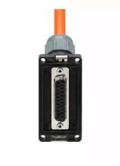 02269A0500 - CONECTOR EB80 25 POLOS 90° CABO 5M