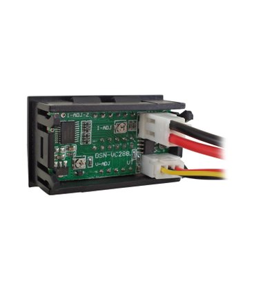 10815 - VOLTÍMETRO E AMPERÍMETRO DIGITAL TX-56D10 28X48MM PARA VCC. ALIMENTAÇÃO 10~24VCC. MEDIÇÃO DIRETA ATÉ 10A E 0~100VCC