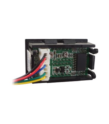10816 - VOLTÍMETRO E AMPERÍMETRO DIGITAL TX-56D50 28X48MM PARA VCC. ALIMENTAÇÃO 10~24VCC MEDIÇÃO INDIRETA ATÉ 50A E 0~100VCC