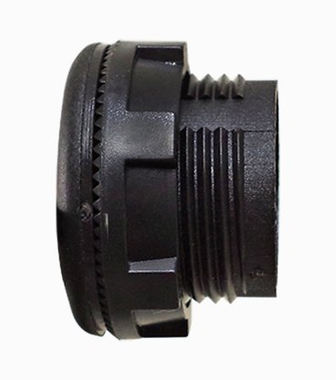 11566 - TAPA FURO 22MM COM ROSCA E ANEL DE VEDAÇÃO (MÚLTIPLOS DE 10 UNIDADES)