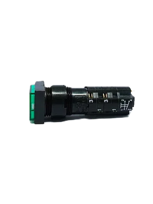 11601915 - BOTAO 16MM QUAD VD 2 NA NF LM