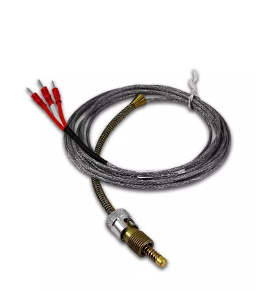 12036 - TERMOELEMENTO TIPO PT100 (-99~400ºC) CABO 4 METROS 3 FIOS E Ø6MM CABEÇOTE