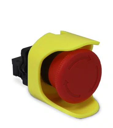 13450 - PROTEÇÃO P/ BOTAO DE EMERG 40MM AM PLAST PARCIAL 22MM  SIBR