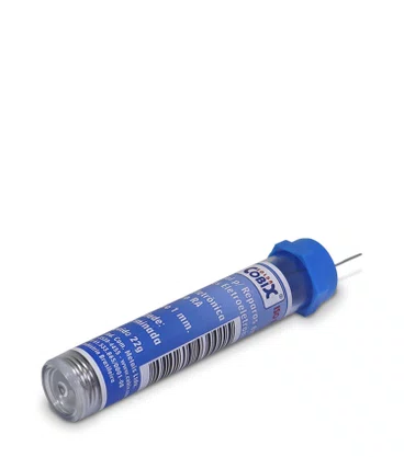 14624 - SOLDA EM FIO COM FLUXO RA (T2) 63X37 (SNXPB) 1MM TUBO 22G