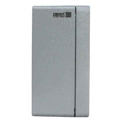 169118 - CAIXA ALUM CINZA 2 FUROS 22MM 100x160x80