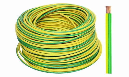 2000000000275 - CABO SUPERASTIC FLEX 750V VD/AM 1,0MM2 X 100MT