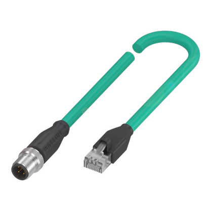 250941 - CABO + CONEXÃO ETHERNET/IP M12 X RJ45 2M BCC0E2H