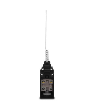 3725 - CHAVE FIM DE CURSO COM ACIONAMENTO FIO HELICOIDAL 360º AXCK-P106 COM 1NA + 1NF E CORPO PLÁSTICO