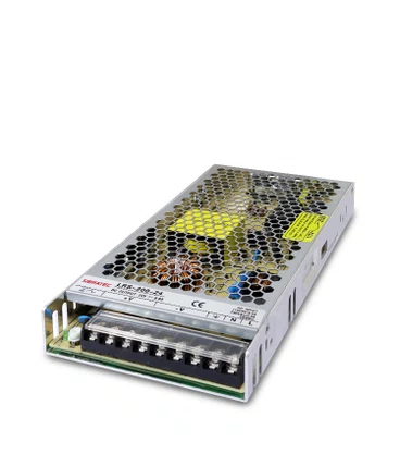 3924 - FONTE CHAVEADA ENTRADA 110/220VCA - SAÍDA: 24VCC DE 200W 8,8A (PADRÃO AMERICANO) -  LRS-200-24V
