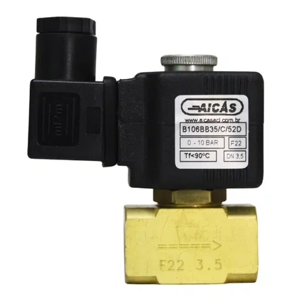 54491 - VALV PROC USO GERAL 1/4" NF NBR 110 AC