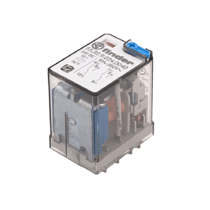 553290240074 - RELE INDS S55 8 PIN 24V 10A 2 NA NF DUPLO LED