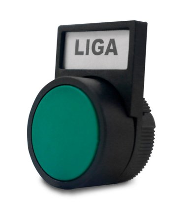 5749 - PLACA DE IDENTIFICAÇÃO PART-A PARA BOTÕES / SELETORAS 22MM (MÚLTIPLOS DE 10 UNIDADES)