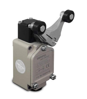 5934 - CHAVE FIM DE CURSO COM ROLDANA DUPLA WL-CA32-41 COM 1NA + 1NF E CORPO METÁLICO