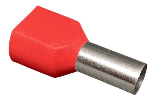 692157 - TERMINAL ILHOS DUPLO 1,00 MM VM (100 PÇS)