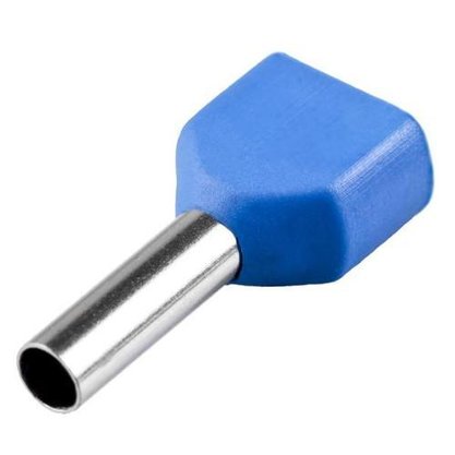 692256 - TERMINAL ILHOS DUPLO 2,5 MM AZ (100 PÇS)