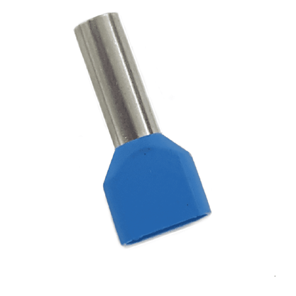 692256 - TERMINAL ILHOS DUPLO 2,5 MM AZ (100 PÇS)