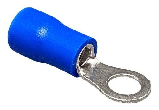 880201 - TERMINAL ANEL M4 1,5~2,5 MM AZ (100PÇS)