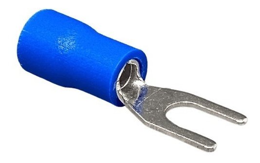 881201 - TERMINAL FORQUILHA M4 1,5~2,5 MM AZ (100PÇS)