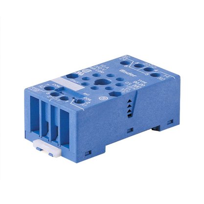 9020SMA - BASE RELE S90 2 NA NF AZ 8 PIN CIRCULAR