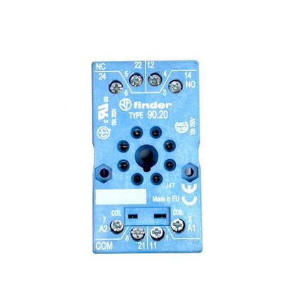 9021SMA - BASE RELE S90 2 NA NF AZ 11 PIN CIRCULAR