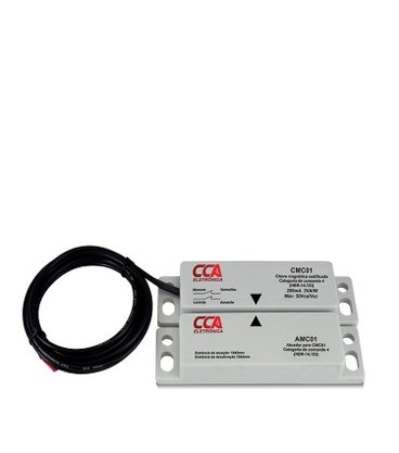 9684 - CHAVE MAGNÉTICA CODIFICADA CMC01 (SENSOR+ATUADOR) CONTATOS 2NF. CATEGORIA COMANDO 4