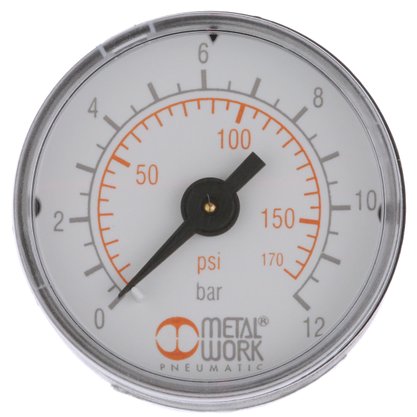 9700102 - MANOMETRO ANG STANDARD 40 1/8 BSP 0 A 4 BAR