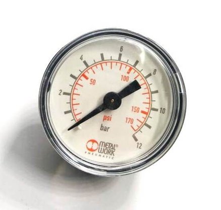 97012SYF - MANOMETRO SY 40MM 0~12 BAR 1/8 FLANGE