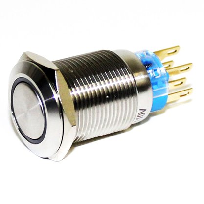 AV22IC7G - BOTAO 22MM ANT VAND ILUM VD 24VCA/CC