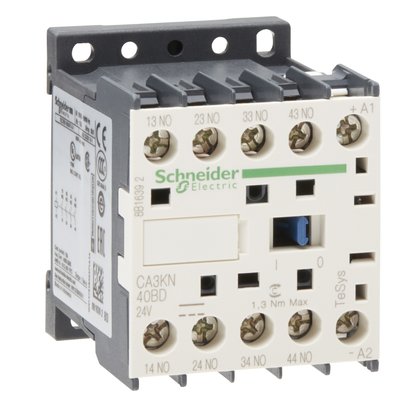 CA3KN40BD - CONTATOR AUXILIAR TESYS K 4NA 24VCC