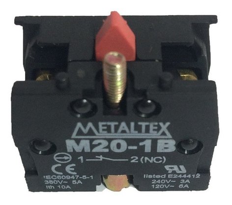M201BR - CONTATO 1NF P/ BOTAO M20/P20 INVERTIDO