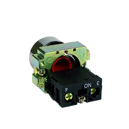 M20AFRR1A - BOTAO PLANO FC PULSADOR 22MM VM 1NA