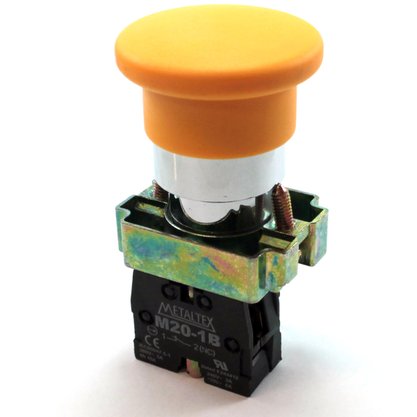 M20BMRY1B - BOTAO 22MM COG PULSADOR AM 1NF