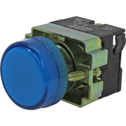 M20PRBL - SINALEIRO 22MM AZ ALIM.DIR