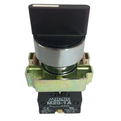 M20SSR3B1C - CHAVE SEL 2 POS C/RETORNO DIR 90G 1NA 1NF
