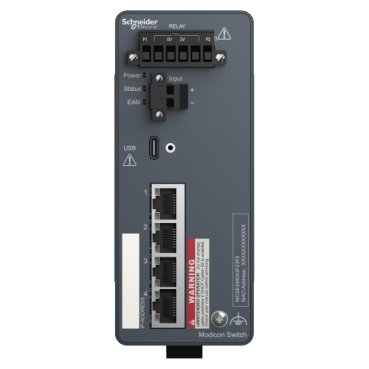 MCSESM043F23F0 - MODICON SWITCH GERENCIAVEL 4TX D9:D13