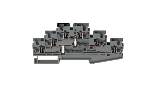 NSYTRR26T - CONECTOR MOLA 3 NIVEIS 2.5MM2 6 PONTOS