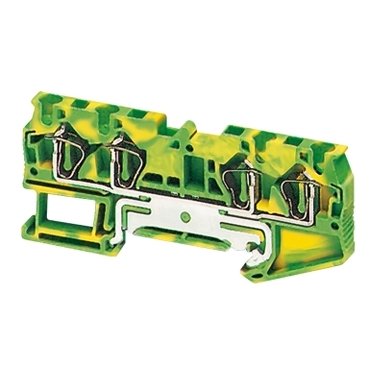 NSYTRR44PE - CONECTOR MOLA PROTECAO TERRA 4MM2 4 PONT
