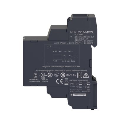 RENF22R2MMW - RELE TEMPORIZ MULTIFUNC 8A 2CO 240VCC/CA