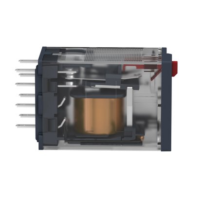 RXM4AB1U7 - RELE MINIATURA LED 4C/O 6A 240VCA