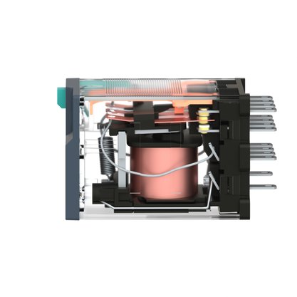 RXM4AB2BD - RELE MINIATURA LED 4C/O 6A 24VCC