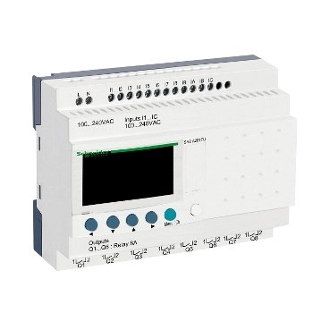SR2A201FU - MODULO LOGICO DISPLAY 20ES 100240 VCA