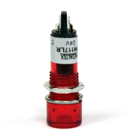 TPN117LO - SINALEIRO MINIATURA 11MM PL LR 24VCA