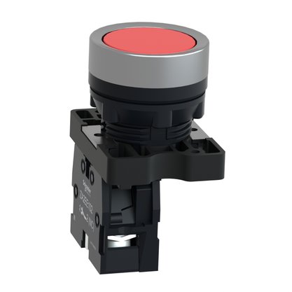 XA2EA42 - BOTAO RETORNO POR MOLA VERMELHO 1NF