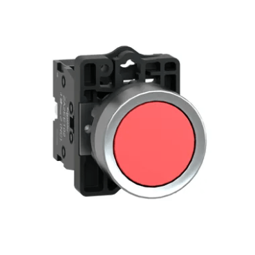 XA2EA42 - BOTAO RETORNO POR MOLA VERMELHO 1NF