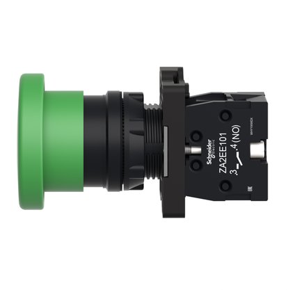 XA2EC31 - BOTAO 40MM RET. POR MOLA VERDE 1NA