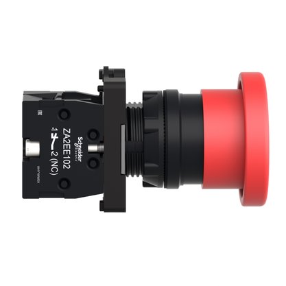 XA2EC42 - BOTAO 40MM RET. POR MOLA VERMELHO 1NF