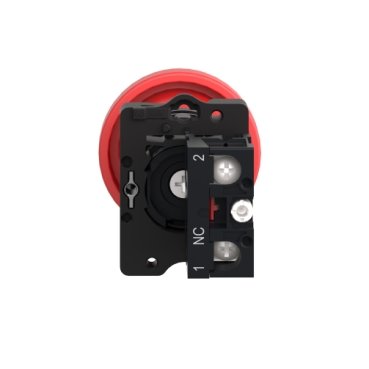 XA2EC42 - BOTAO 40MM RET. POR MOLA VERMELHO 1NF