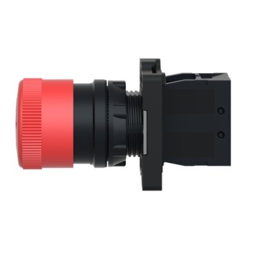 XA2ES442 - BOTAO EMERG 30MM PUXAR DESTRAV 1NF VERM.