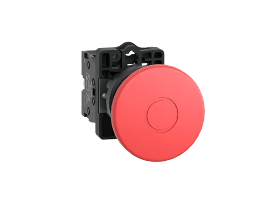 XA2ET42 - BOTAO EMERG 40MM PUXAR DESTRAV 1NF VERM.